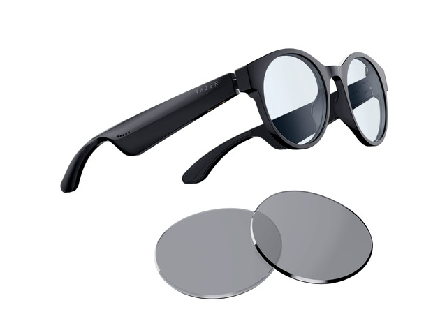 Anzu Smart Glasses: Blue Light Filtering & Polarized Sunglass Lenses - Low Latency Audio - Built-in Mic & Speakers - Touch & Voice Assistant...