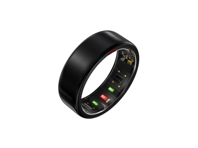 Ring OnePlus - Ultra-Thin Titanium Smart Ring - 7 Days Battery Life - Fitness/SPO/Stress/HR/Sleep Skin Temperature Tracker - No App Fee -...