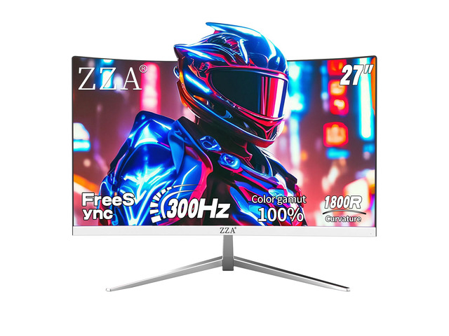 27' Curved Gaming Monitor 300HZ Computer Monitor, FHD 1080p 1ms 1800R VA Screen, 99% sRGB, Support AMD FreeSync, Blue Light Filter, HDMI*2 & DP*2,...