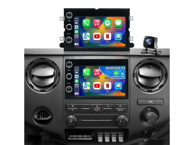 5GWiFi Upgrade Radio for Ford F150 2004-2008, F350 F250 2006-2016, Expedition 2007-2014, Explorer 2006-2010 E150/E250 Fusion Taurus 7'Touch Screen...