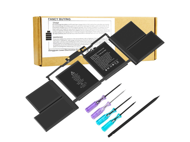 A1707 A1820 Laptop Battery for MacBook Pro 15 inch A1707 (Late 2016 Mid 2017) Touch Bar EMC 3162 3072 Series MLH32LL/A MLH42LL/A MLW72LL/A...