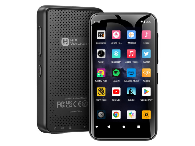Android MP3 Player with WiFi & Bluetooth, G7 Mini 4 Touchscreen MP4 Player with Spotify & Streaming Apps, Portable Music Player, Audiobooks,...