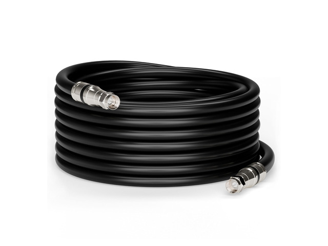 RG11 Coaxial Cable 200 FT - Indoor/Outdoor Dual-Shielded Coax Cable for TV Antenna, Satellite Extension, Internet, CATV - Weather-Sealed RG11 Wire...