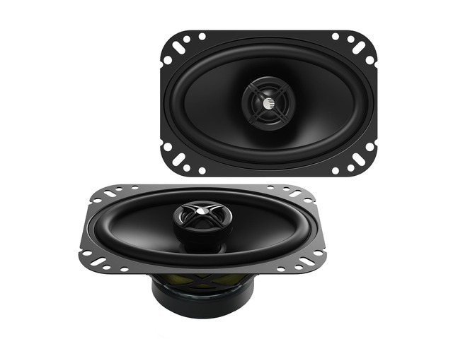 XTR Series XTR46.2 Coaxial Car Audio Speakers - 4x6, 2-Way Component Speaker W/Tweeter, 200W Max Power, 4 Ohms, Easy Installation, Polypropylene...