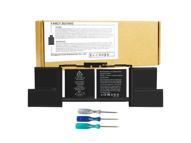 A1953 Laptop Battery for MacBook Pro A1990 (Mid 2018 2019) MacBook Pro 15' EMC 3215 EMC 3359 BTO/CTO MV902LL/A MV912LL/A MV922LL/A MV932LL/A...