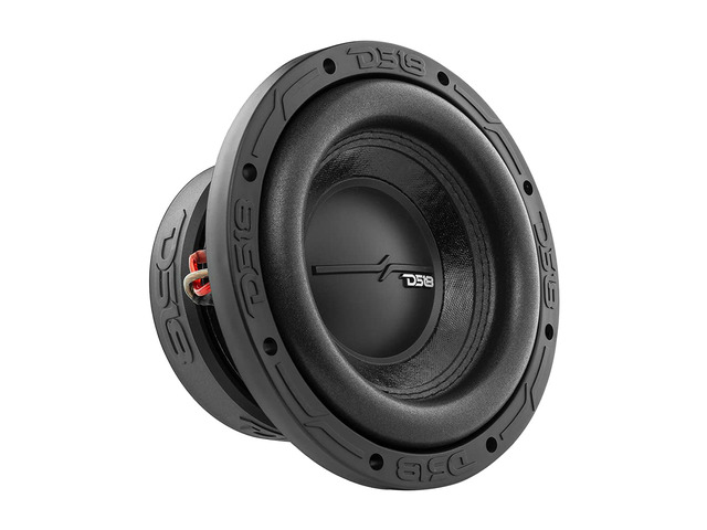 ZR8.2D Elite-Z 8' Car Audio Subwoofer 1000W Watts Dual Voice Coil 2-Ohm DVC 2+2 OHMS (1 Speaker),Black