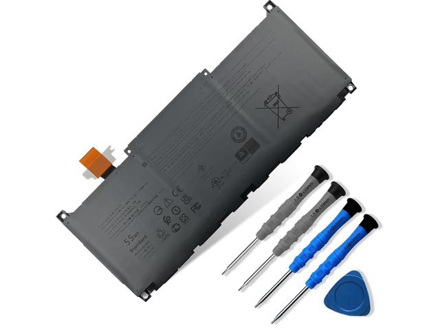 55Wh MN79H Laptop Battery Replacement for Dell XPS 13 Plus 9320 XPS9320-7523BLK-PUS XPS9320-7585SLV-PUS Series Notebook J7H5M 0J7H5M NXRKW 0NXRKW...