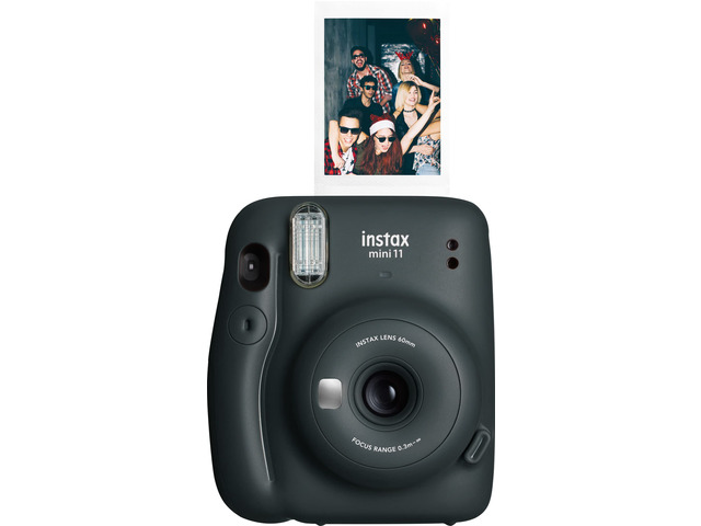 Instax Mini 11 Instant Camera - Charcoal Grey