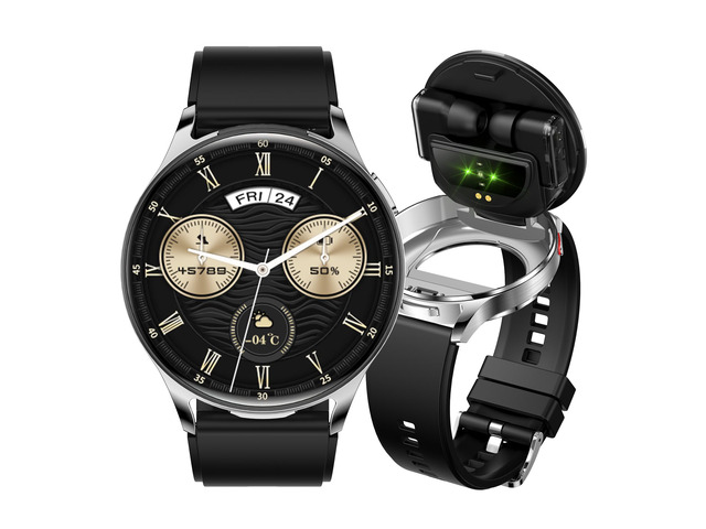 Smart Watch with Earbuds, 2 in 1 Bluetooth Smartwatch, 1.39' HD IPS Screen Smartwatch for Men Women, Fitness Tracker Long Time Standby Men Women...