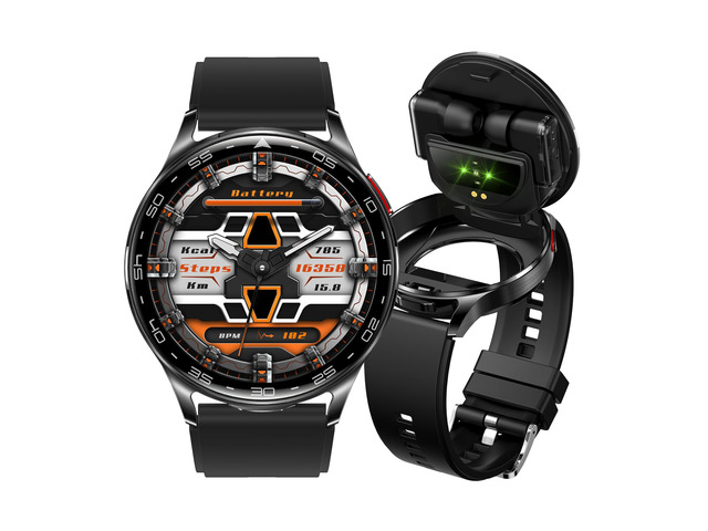 Smart Watch with Earbuds, 2 in 1 Bluetooth Smartwatch, 1.39' HD IPS Screen Smartwatch for Men Women, Fitness Tracker Long Time Standby Men Women...