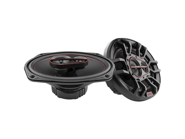 G6.9Xi GEN-X 6x9 3-Way Coaxial Speakers 180 Watts 4-Ohm with Mylar Dome Tweeters - Grill Included - Full Range Speaker Great for Car Stereo Sound...