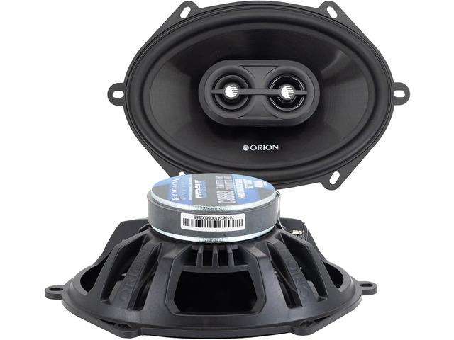 Cobalt Series CB683 6x8 3-Way Coaxial Car Speakers, 280W, 4 Ohms, Full Range, Enhanced Bass, Polypropylene Cone & Butyl Rubber Surround, Easy...