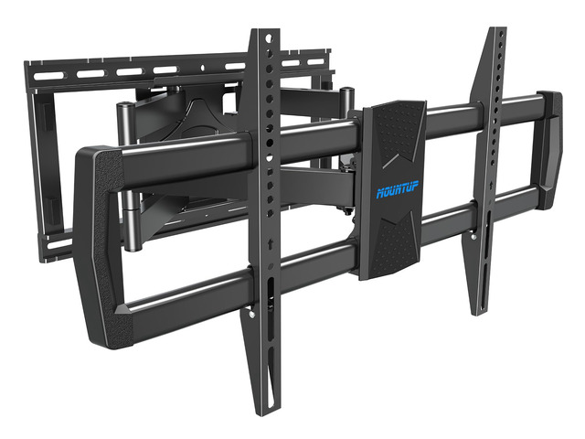 Heavy Duty TV Wall Mount for 47-90 inch Large TVs, Holds 200 lbs, Full Motion TV Mount with Articulating Extension, Swivel & Tilt, Preassembled,...