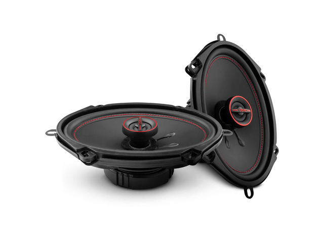 GEN-X5.7 Coaxial Speaker - 5x7, 3-Way, 165W Max, 50W RMS, Black Paper Cone, Two Mylar Dome Tweeters, 4 Ohms - Clarity Unparalled by Other Speakers...