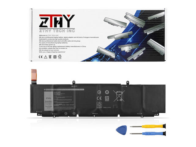 XG4K6 Battery Replacement for Dell XPS 17 9700 9710 9720 9730 Precision 5750 5760 5770 Series Laptop P92F P92F001 P92F002 P92F003 001RR3 01RR3YM...