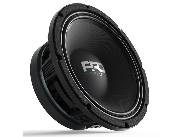 PRO108MB Loudspeaker - 10' Midbass Aluminum Basket, 1600W Max, 400W RMS, 8 Ohms - Premium Quality Audio Door Speakers for Car or Truck Stereo Sound...