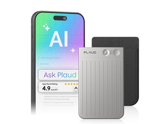 Note AI Voice Recorder, Note Taker w/Case, App Control, Transcribe & Summarize with AI, Support 112 Languages, for Meetings, Calls, Lectures,...