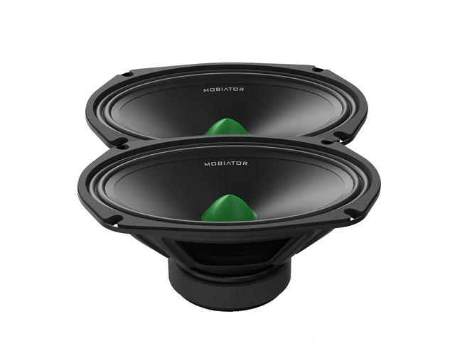 Audio Midrange Loudspeakers MB-M694 6×9 1000W Max, 4 Ohms High Efficiency Car Audio Door Speakers for Car or Truck Stereo Sound System-Black (2...