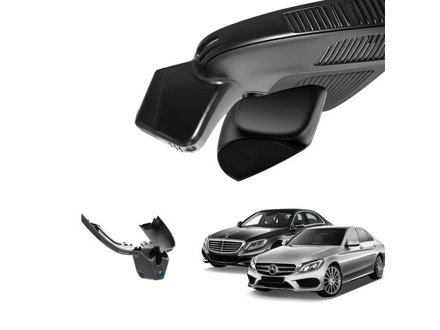 4K Mercedes-Benz Dash Cam for 2020-2026 GLE/GLS(with Vent Hole),OEM-Style Dash Camera,No Visible Wires,HDR,WiFi & App,Plug and Play,64GB Card