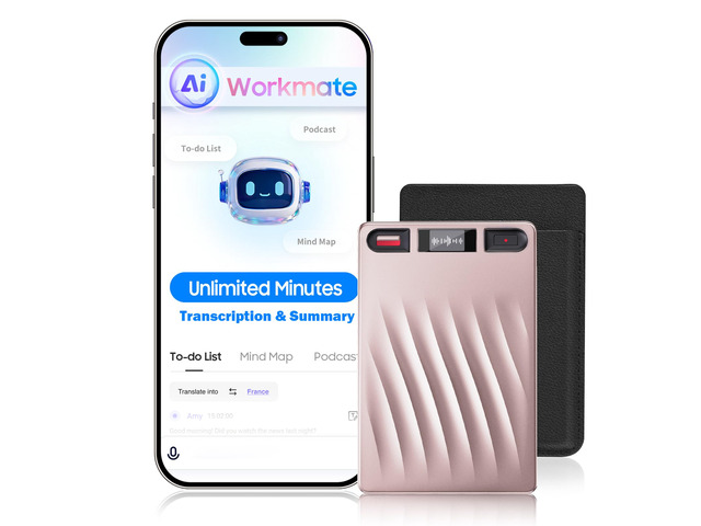 AI Voice Recorder, Professional Voice Activated Recorder with AI Transcription & Summarize, 64GB Storage, 30H Battery, Noise Cancellation and AI...