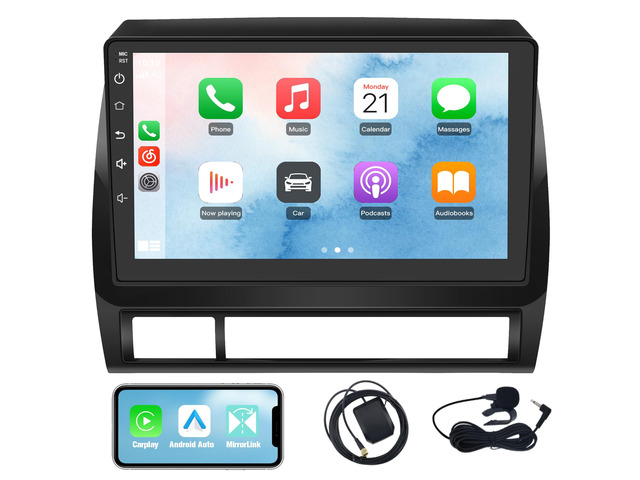 5G WiFi 64GB ROM Car Radio for Toyota Tacoma 2005-2015 Support JBL Sound System,Wireless CarPlay/Android Auto,9' HD IPS Display Support Rearview...