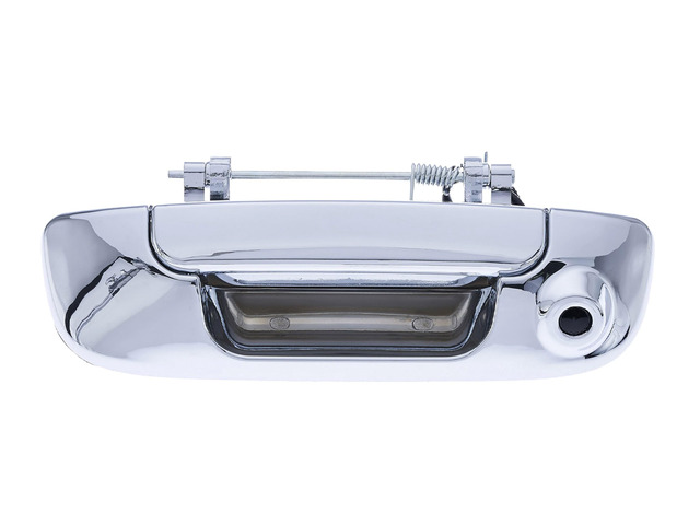 Chrome Tailgate Handle with Backup Camera Replacement for Dodge Ram 1500, 2500, 3500 (2002-2009) IP68 Waterproof Parking Grid Lines Available ...
