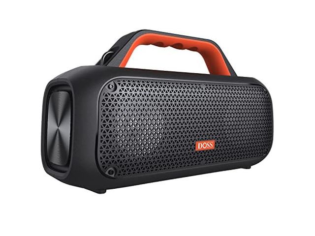 Extreme Boom Bluetooth Outdoor Speaker with 60W Mighty Sound, Deep Bass, 30H Playtime, USB-C, Bluetooth 5.3, IPX6 Waterproof with Portable Strap...
