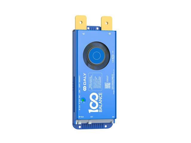 DALY BMS 200A 4S - 8S Built in Bluetooth 1A Active Cell Balancing RS485 CAN for 12V - 24V LiFePO4/Li - ion/LTO Battery Packs Perfect for RV,...