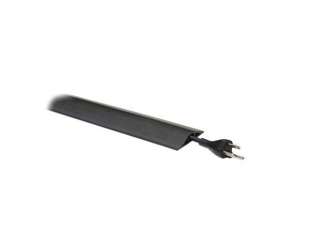 Legrand CDBK-50 Corduct 50 Foot Cord Cover for Floors, Holds 1 Cord or Cable, Black (1 Pack)