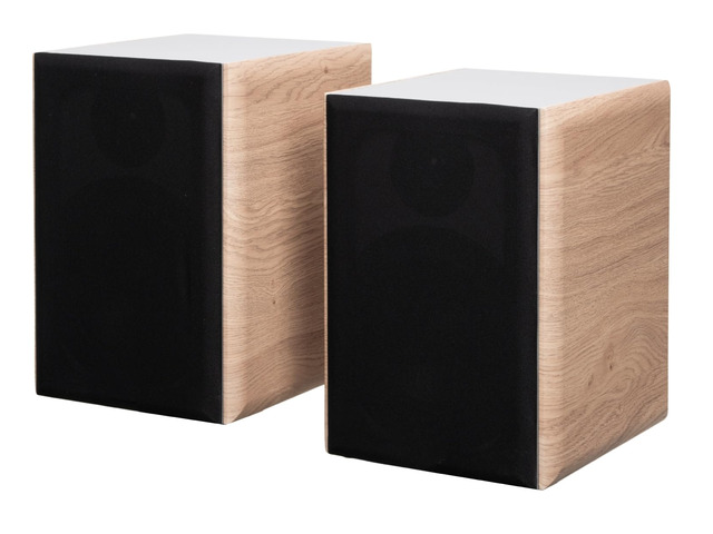 6.5' Home Audio Speakers, 2-Way Passive Bookshelf, 240W Max Power, 1' Silk Dome Tweeter, Composite Woofer, Gold Plated 5 Way Binding Post, Rubber...
