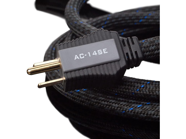 AC 14SE Audiophile MKII Signature Power Cable Cord Upgrade for Audio, Video and Electronic Gear 2 Meter