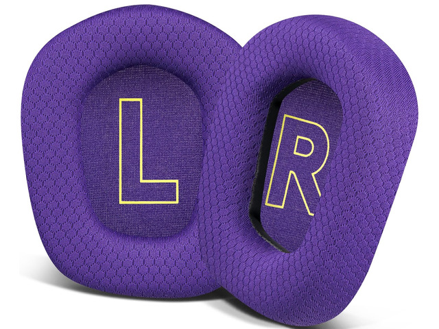 Mesh Fabric Professional Earpads Replacement for Logitech G733 G535 G335 Lightspeed Wireless Gaming Headset, Ear Pads Cushions with Comfort Noise...