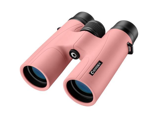Crush 10x42 Binoculars Lightweight, Compact & Shockproof Design in Bright Colors for Hiking, Travel, Concerts, Sports, Great Gift Idea Case &.