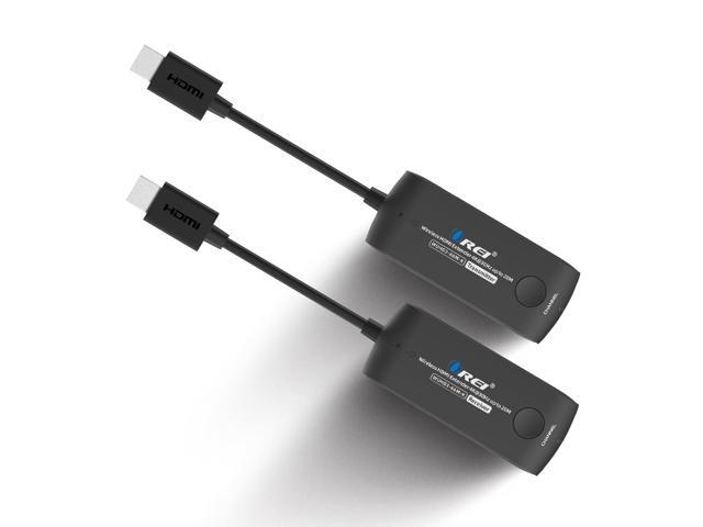 Wireless HDMI Extender Transmitter & Receiver Dongle UtraHD 5.1-5.2 Ghz Up to 4K @ 30Hz - Upto 60 Feet - Perfect for Streaming from Laptop, PC,...