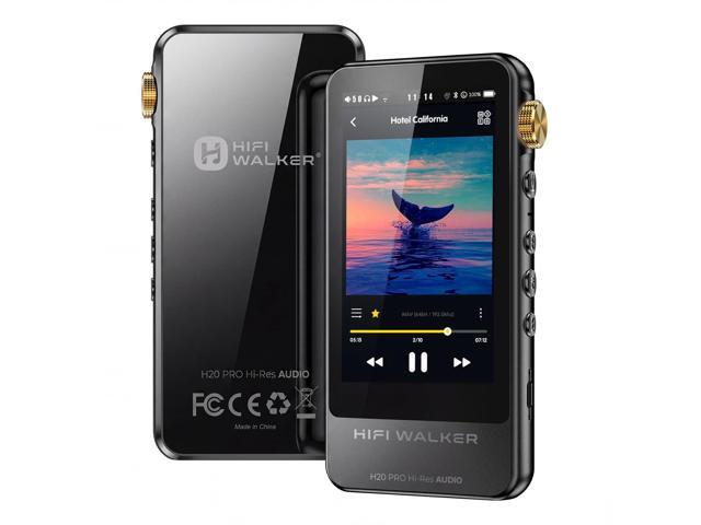 H20 Pro Hi-Res Music Player with Bluetooth, Digital Audio Player with 3.2' Touchscreen, Dual DAC, 3.5mm & 4.4mm Balanced Output, USB DAC, 64GB...