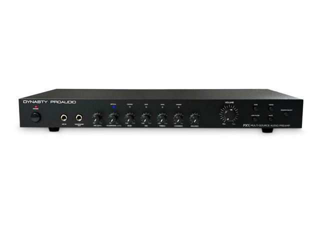 PX1 Home Audio Stereo Preamplifier with Phono RIAA, Optical & RCA Inputs Low Noise Hi-Fi Preamp for Turntable, TV & Power Amplifier Bass/Treble...