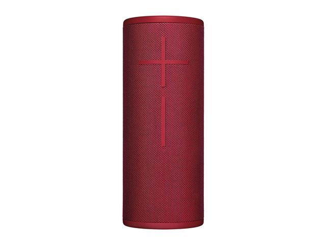 Boom 3 Wireless Bluetooth Speaker, Bold Sound + Deep Bass, Bluetooth, Magic Button, Waterproof, 15 Hours Battery, Range of 150 ft, Sunset Red