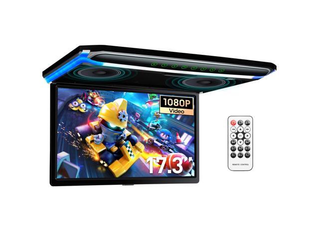 17.3 Inch 16:9 Ultra-Thin FHD Digital TFT Screen 1080P Video Car Overhead Player Roof Mounted Monitor HDMI Port 1920 * 1080 Full High Definition...