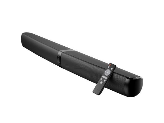Sound Bar, 90W Soundbar for Smart TV, Bluetooth/ARC/Optical/AUX Connect, Detachable Design with Deep Bass for TV/PC/Gaming/Projector - 2-in-1 Home.
