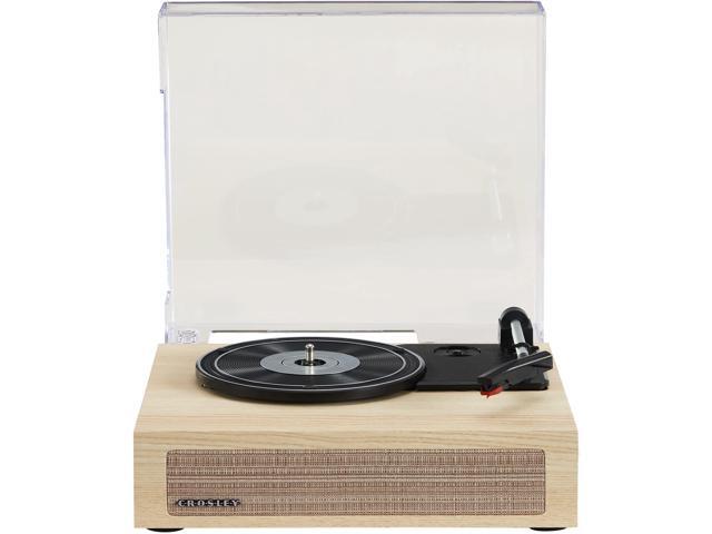 CR6042A-NA Scout 3-Speed Bluetooth Turntable with Built-in Speakers, Natural