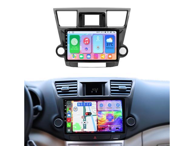 4+128GB Android 14 Car Radio for Toyota Highlander2008 2009 2010 2011 2012 2013,10.2Inch IPS Touch Screen Highlander Stereo with Wireless.
