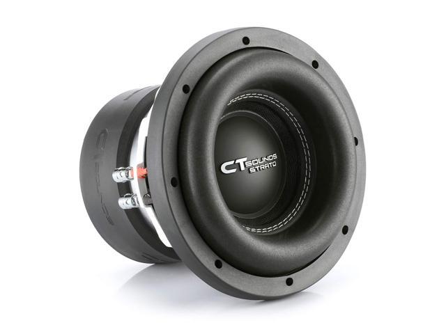STRATO-8-D2 1200 Watts Max 8 Inch Car Subwoofer Dual 2 Ohm