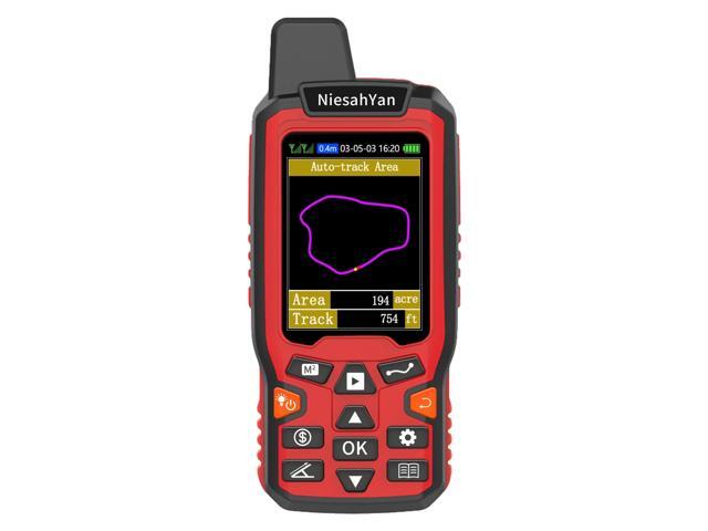 ZL180 Handheld GPS for Surveying, High Precision Rugged Land Surveying Equipment for Ranches, Garden, Farmland and Parking Area Distance Measuring