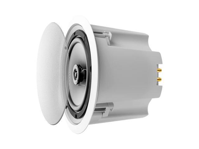 8' Ceiling Speaker w/Backcan 60W / Commercial 70V Tap, Single, ICE830ST