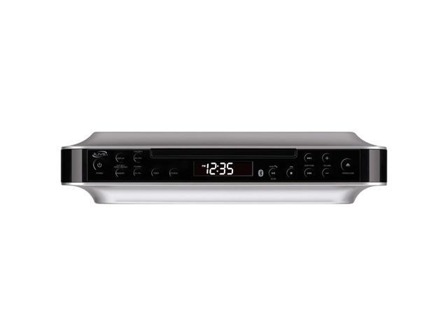 iLive Bluetooth Under Cabinet Radio (FM) CD Player and MP3 Player, Bluetooth, USB, AUX in, MP3, CD, Music System with Kitchen Timer, Digital Clock,.