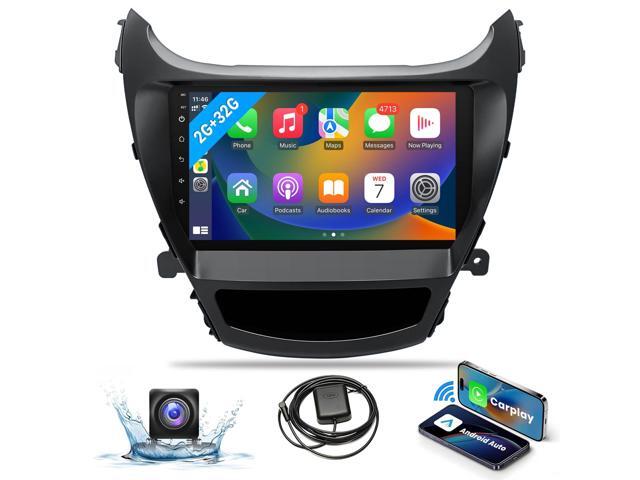 2+32G Android Car Stereo for Hyundai Elantra 2014 2015 2016 Radio Support with Wireless Apple Carplay Android Auto, 9'' Touchscreen in-Dash...