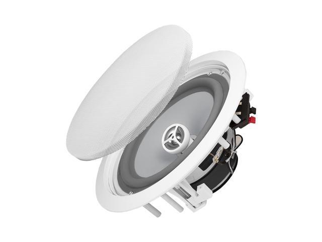 Weatherproof in-Ceiling Audio Speaker Pair - Indoor/Outdoor Stereo - ICE800WRS