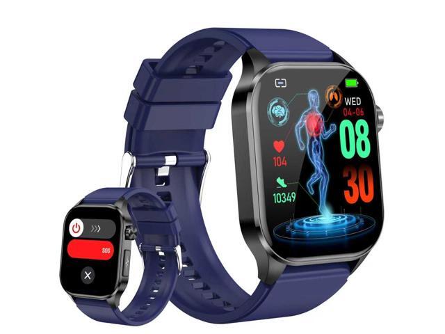 Smart Watch for Men Women with Bluetooth Calls, Blood Pressure Heart Rate Blood Oxygen Stress HRV Monitor Sleep Tracker, 150+ Sports Modes Fitness...