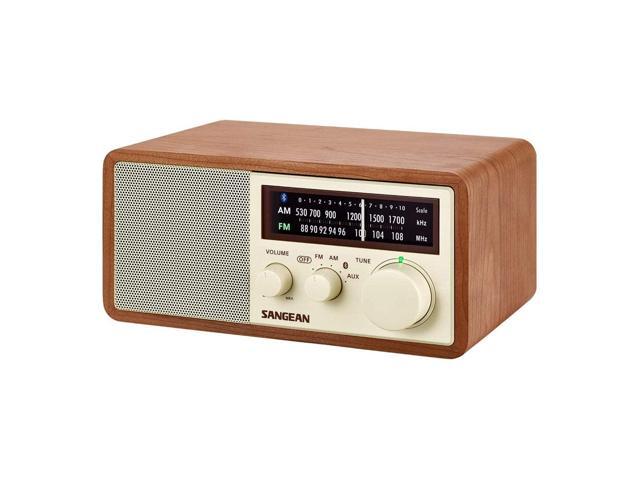 WR-16 AM/FM Bluetooth Wooden Cabinet Radio