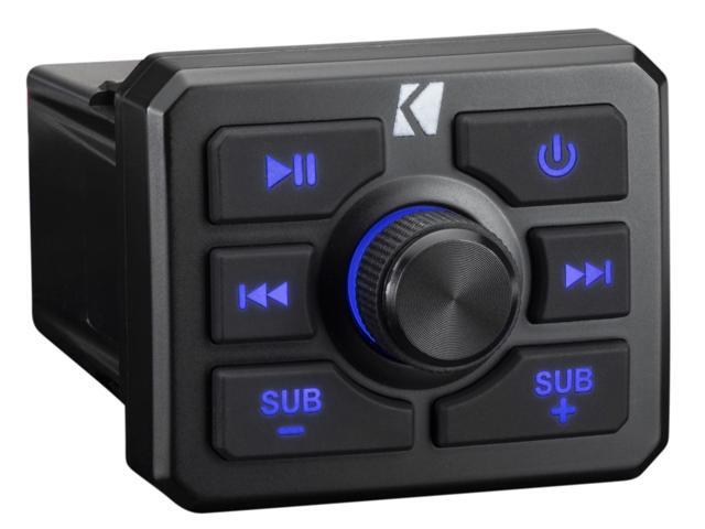 51KBTR Powersport Bluetooth Receiver w/USB, Aux-in, with Left, Right, and Sub RCA Outputs